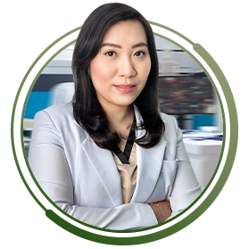 dr. Shopie dokter bersertifikat yang berpengalamam di bidang kecantikan di klinik kecantikan dr. Khe & Co